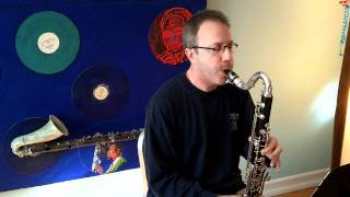 So you want to be a Bass Clarinet player: Rose Etude #4 (From 32 Etudes)
