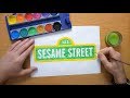 Sesame Street Logo Painting