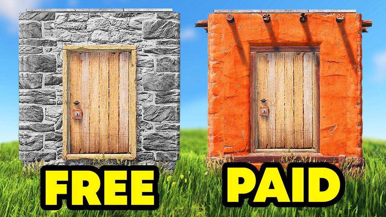 Rust Building Skins are BROKEN