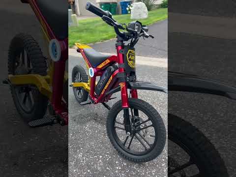 Tuttio kids bike goes crazy #tuttio #sponsored #electric #ebike #razor #racing #minibike #minnesota