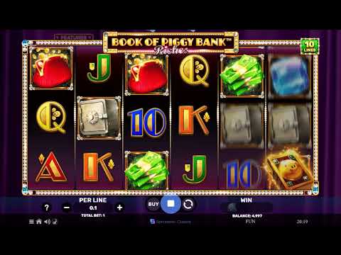 Book of Piggy Bank Riches – Video Gameplay