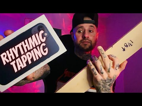 Rhythmic Tapping ASMR With Setting & Breaking The Pattern