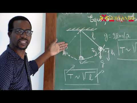 Lesson 2. Oscillations. Thompson's equation for the simple gravitational pendulum.