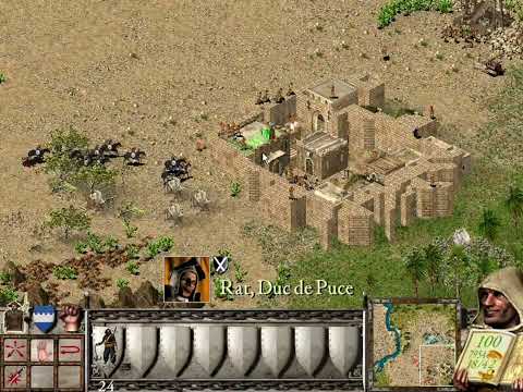 Stronghold Crusader Mission #43 The Desert Warriors Gameplay