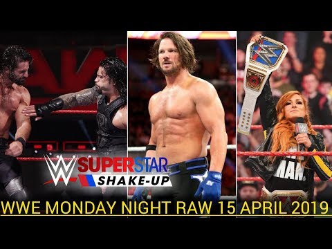 WWE Monday Night Raw Highlights 15 April 2019 ! WWE Raw 15/04/19 ! Superstar Shakeup 2019 !