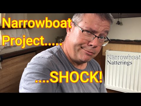 #28 Narrowboat Project Shock! Water Pump Trips and Plywood Strips! Narrowboat Natterings.