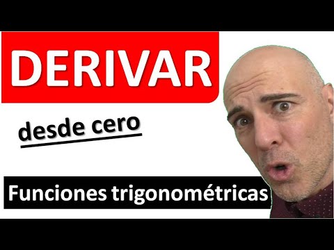 DERIVADA DE FUNCIONES TRIGONOMÉTRICAS