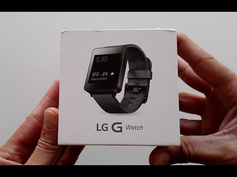 Unboxing LG G Watch vs G-Shock