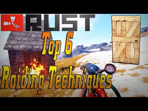 Rust Console How To Raid Wooden Doors & Wood Base Top 6 Raiding Techniques (2021)