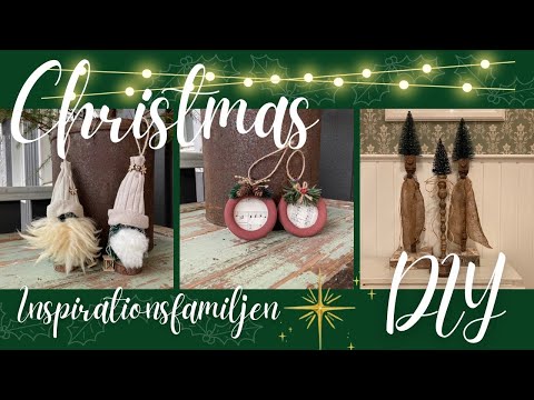DIY Julpynt – Kreativa Idéer med Flaskborstgranar!