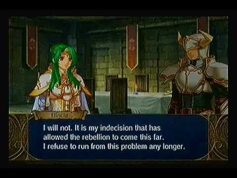 Let's Play Fire Emblem: Radiant Dawn PT62 - Elincia Gets Manry Again