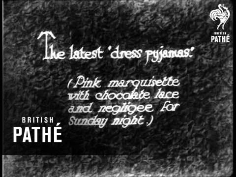Evening Eves - Latest Paris Modes (1931)