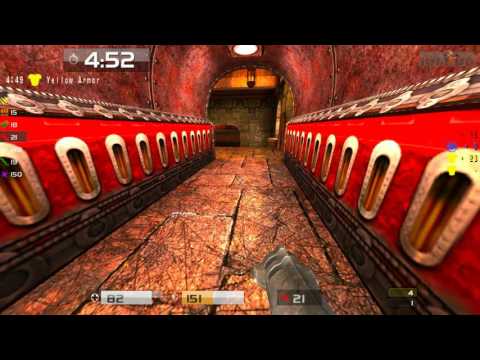 Quake Live: DoktorBiscuit vs Warden - Bloodrun 2