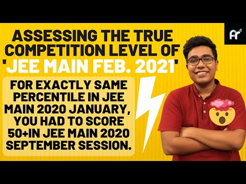 Assessing the Competition at JEE Main February 2021 Session || JEE Main 2021 February : Analysis