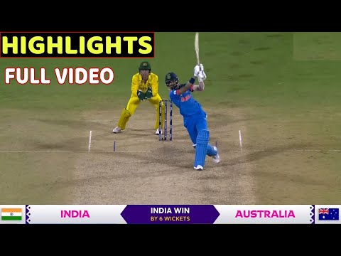 India Vs Australia 5th Match World cup 2023 Full Match Highlights • IND VS AUS TODAY MATCH HIGHLIGHT