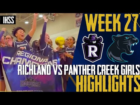 Richland vs Panther Creek: Raiders Win First Regional Title