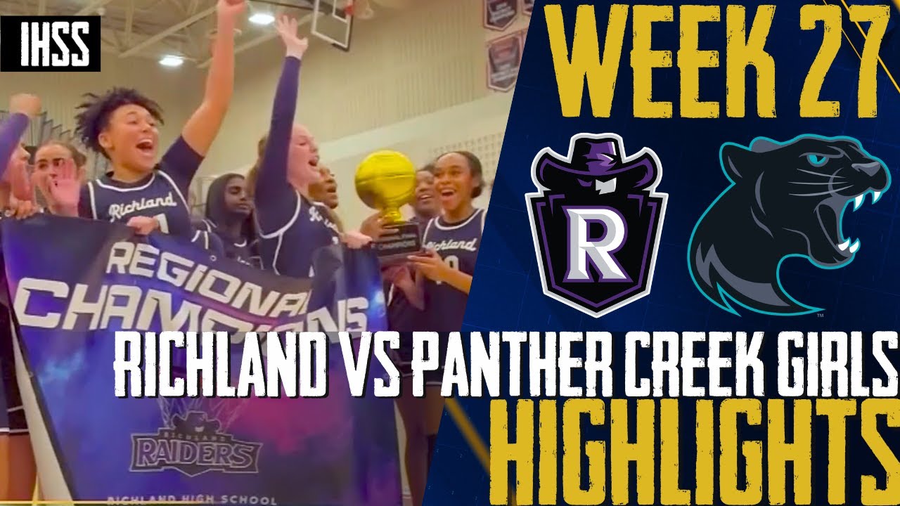Richland vs Panther Creek: Raiders Win First Regional Title