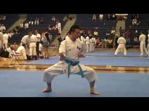 Shito Ryu kata Bassai Dai performed by Leivin in Ontario Grand Prix2