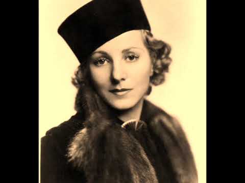 JESSICA DRAGONETTE SINGS   VILIA   franz lehar 1935 broadcast