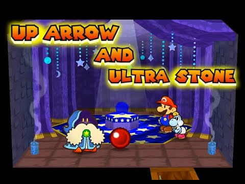 Paper Mario The Thousand Year Door Up Arrow Power Up Partners More