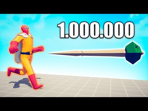 1.000.000 DAMAGE NEEDLE vs UNITS - TABS | Totally Accurate Battle Simulator 2024