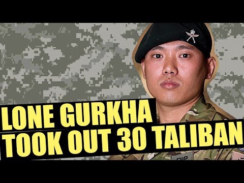 This lone Gurkha took out 30 Taliban using every weapon within reach