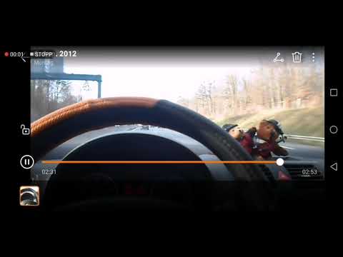 Unterwegs mit VW Golf 5  1,4L Benziner 75 PS mit 200 Kmh Top Speed auf der Autobahn A3 Bayern