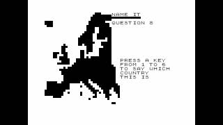 European Countries and Capitals (longplay) for the ZX81