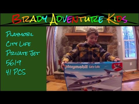 Check out the Ginormous Playmobil Private Jet 5619 - Unboxing and Assemby
