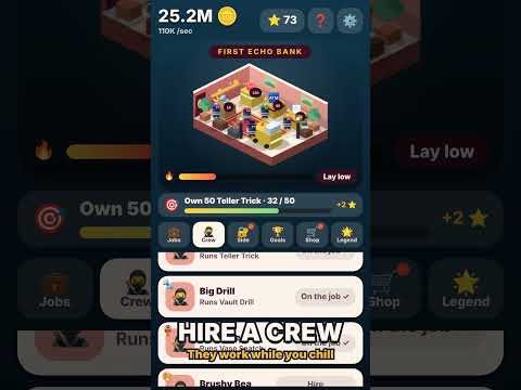 Loot Loop: Idle Heist Tycoon video thumbnail