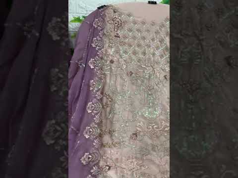 Al_Khushbu Dno 4049 Georgette Wholesale Pakistani Suit – product video thumbnail