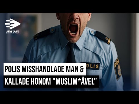 POLIS MISSHANDLADE MAN & KALLADE HONOM "MUSLIM*ÄVEL"