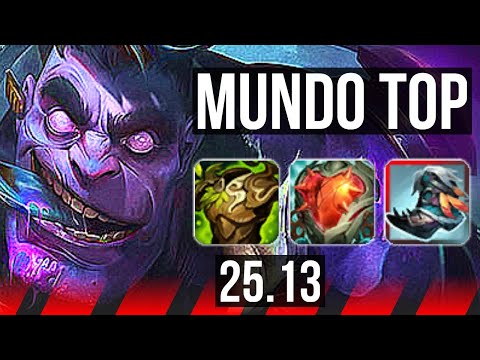 DR. MUNDO vs IRELIA (TOP) | 5k comeback, 51k DMG, 15/3/5, Godlike | KR Diamond | 25.13