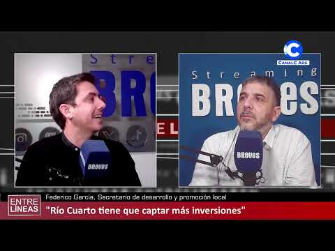 "Río Cuarto tiene que captar más inversiones" | Federico García, Sec. Desarrollo y Promoción Local