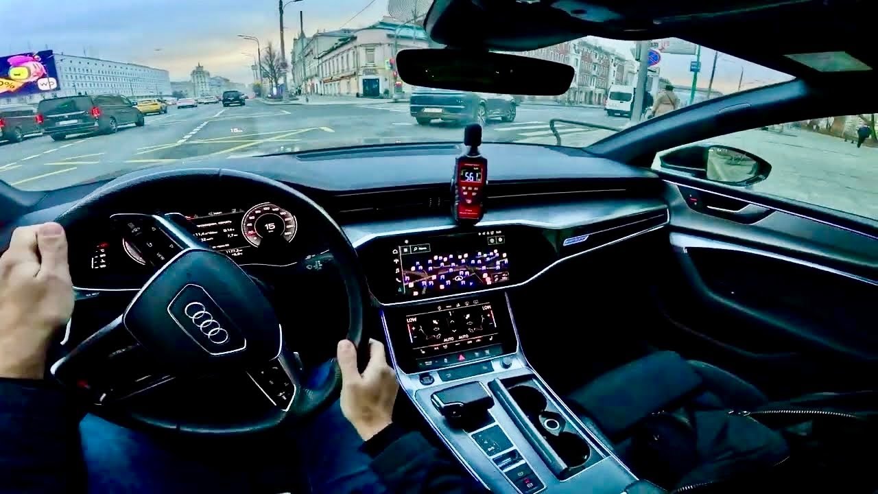 2021 Audi A7 55 TFSI 3.0 turbo AT 340 HP | POV Test Drive ...