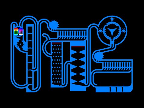Trio Marble Race 2 in Algodoo