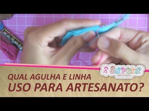FELTRO para INICIANTES - Dica #4 - Agulha e Linhas para Feltro