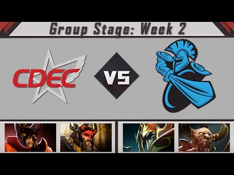 CDEC vs Newbee Game 1 - DPL Season 3: Week 2 - @dragondropdota