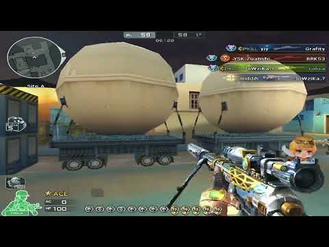 Calica Greece FFA 150 Kills Gameplay [Cheytac - Magistral] [Crossfire]