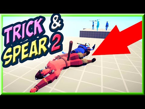 Trick & Spear 2! Jester and 3 Spear Thrower vs Every Faction 4v1 + Bonus - TABS MODS GAMEPALAY