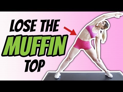 MUFFIN TOP Workout, No More Love Handles [8mins, Follow-Along, No Equip] | LiveLeanTV