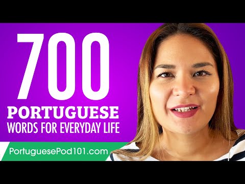 700 Portuguese Words for Everyday Life - Basic Vocabulary #35