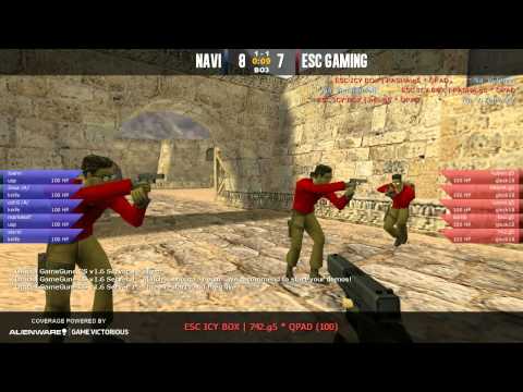 GameGune 2012 - WB Semifinal - ESC vs. NaVi (de_dust2) Map 3