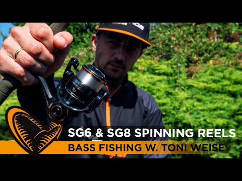 SG6 & SG8 Spinning Reels for Bass Fishing W. Toni Weise