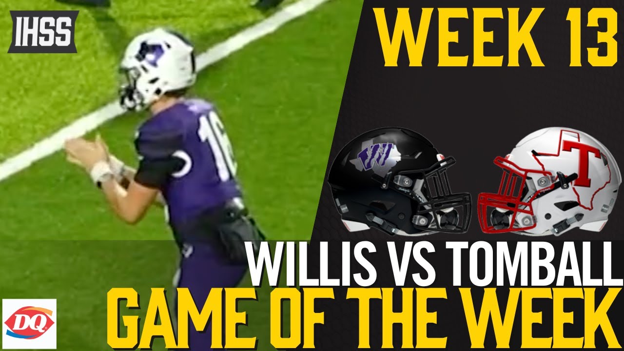 Epic Playoff Showdown: Willis vs Tomball | High School Football Highlights