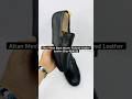 Altan Men's Black Woven Textured Leather Loafers (Size 42/42.5) #altan #prelovedtreasures #loafers