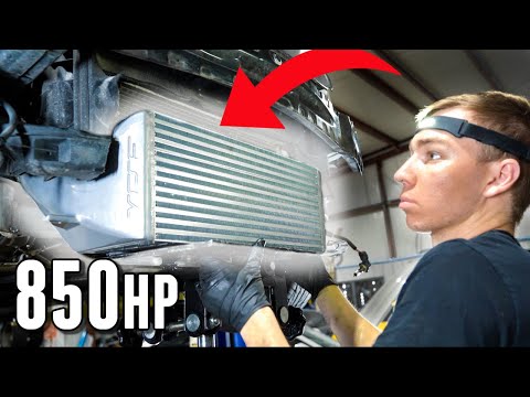 How To Install N54 / N55 VRSF Intercooler | 850HP UPGRADE!