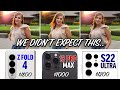 Samsung Z Fold 4 Camera Vs S22 Ultra