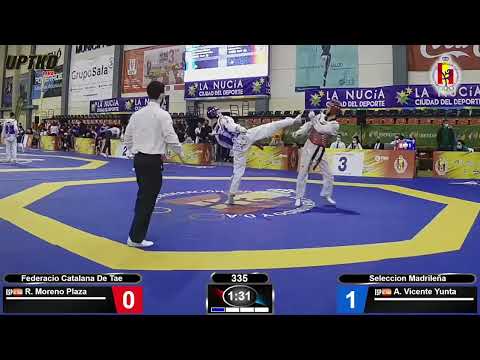 Adrian VICENTE YUNTA (ESP) VS Raul MORENO PLAZA (ESP) - M-58 SF. Campeonato de España Absoluto 2022