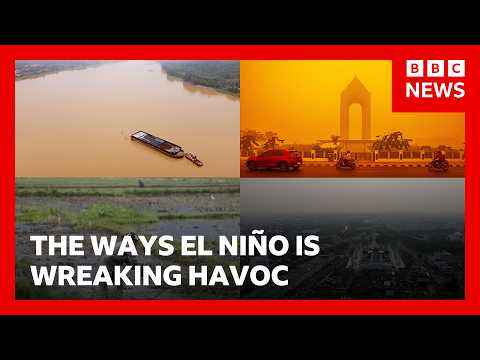 The ways 'Godzilla' El Niño is already supercharging extreme weather | BBC News